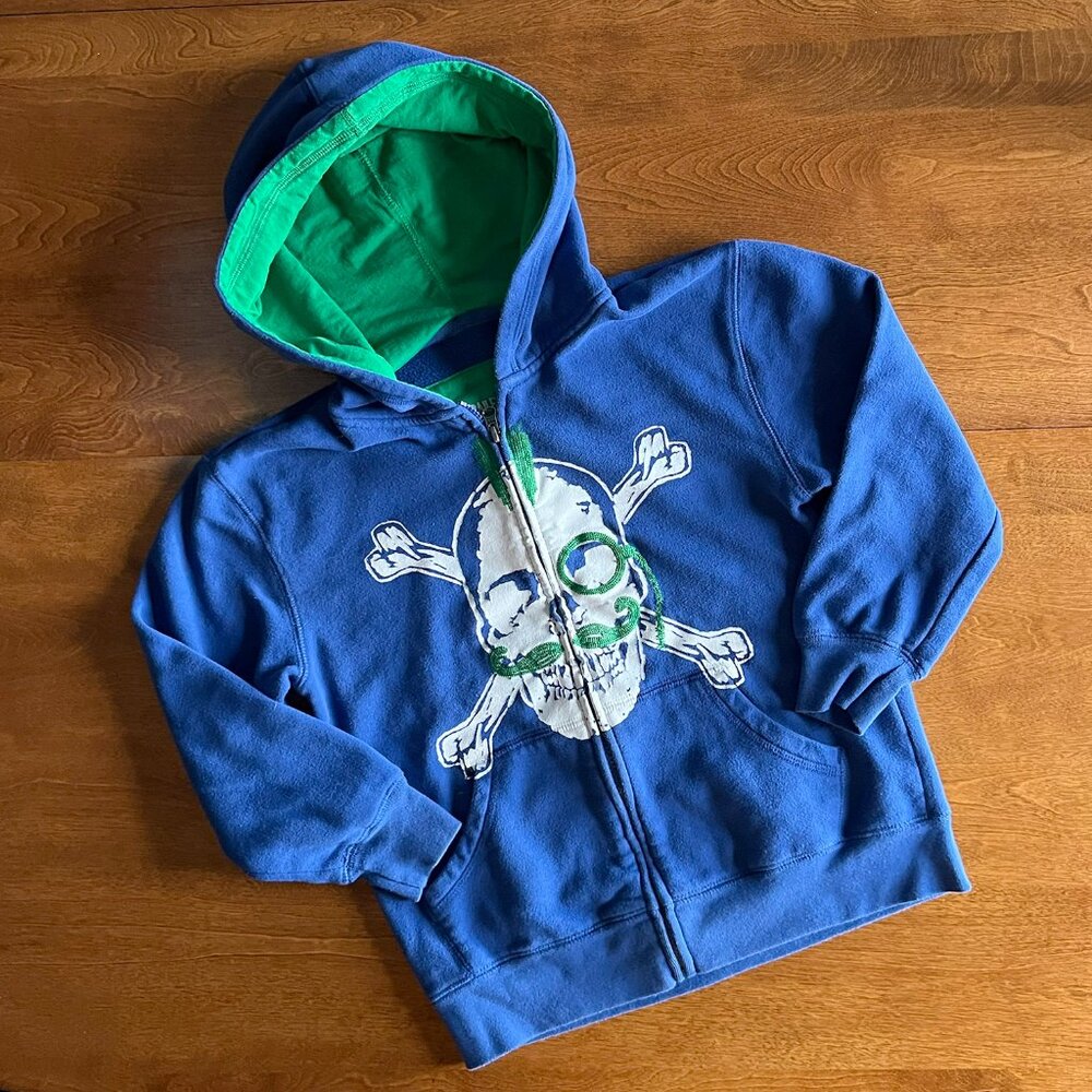 Bailey's Pt. dapper Jolly Roger hoodie S 6-7